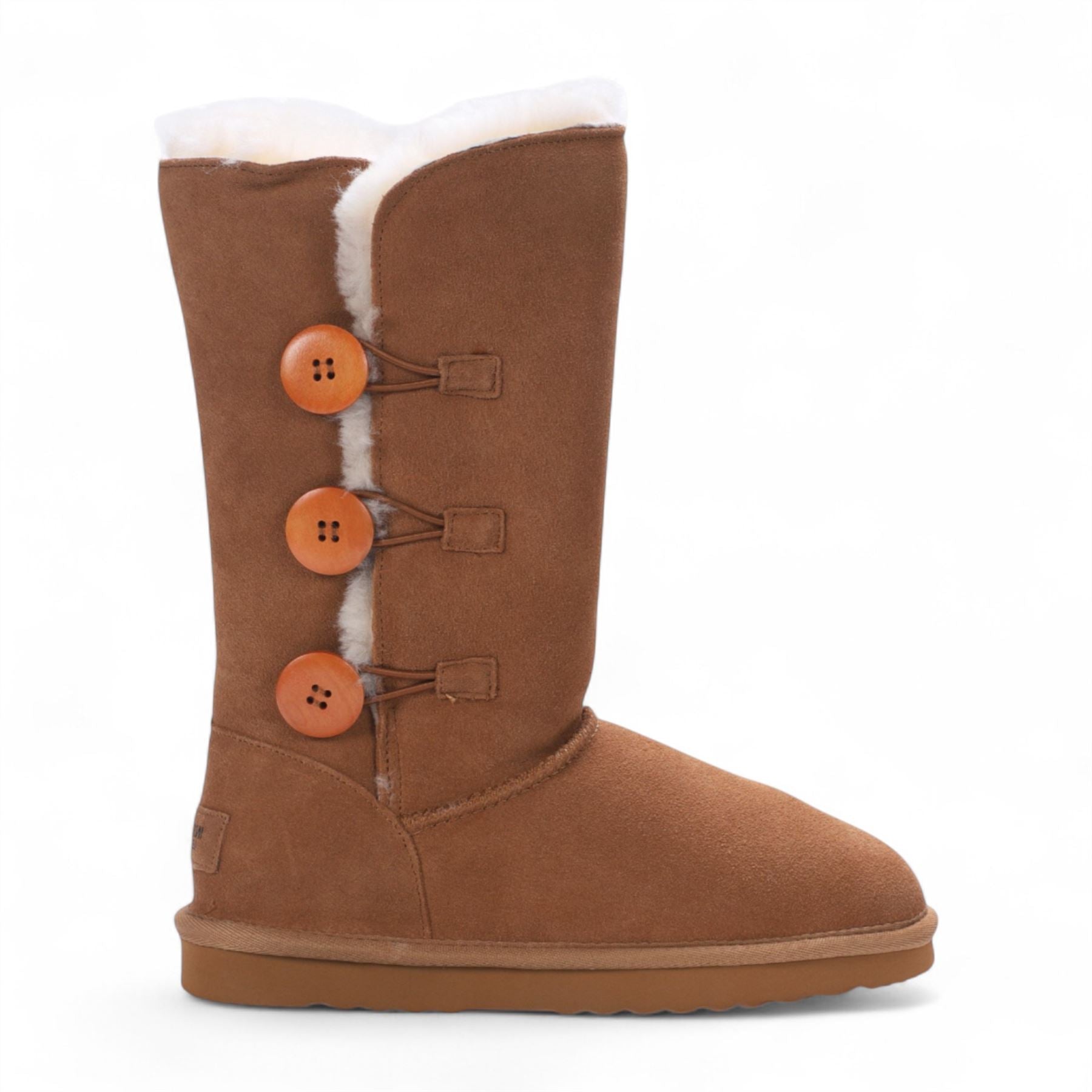 Willow - Women's Sheepskin Suede Winter Mid-Calf Boots