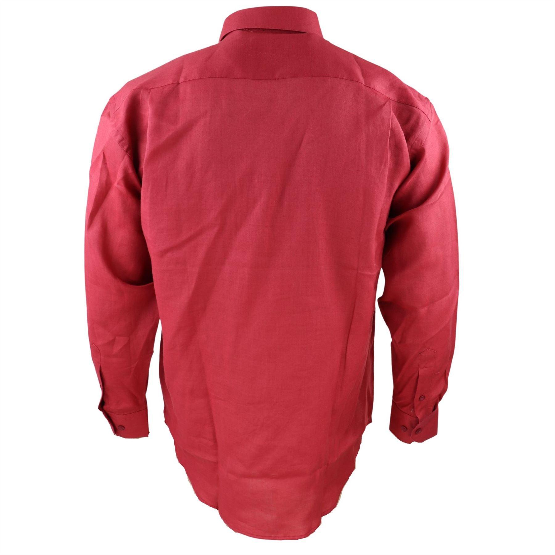 Mens Linen Summer Shirt Breathable Fabric Classic Full Sleeve - Knighthood Store