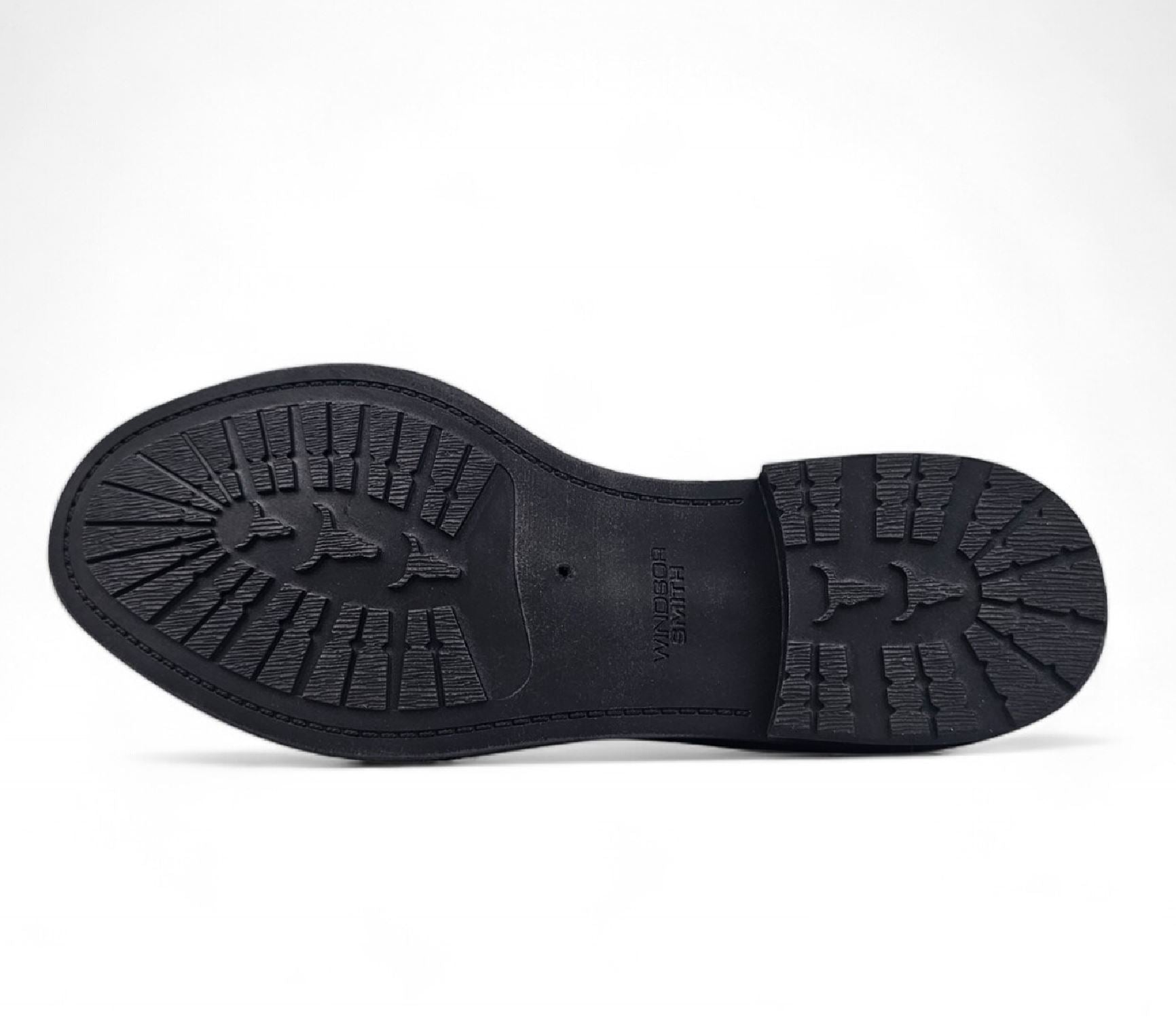 Sergio - Men's Black Slip On Leather Chelsea Boots