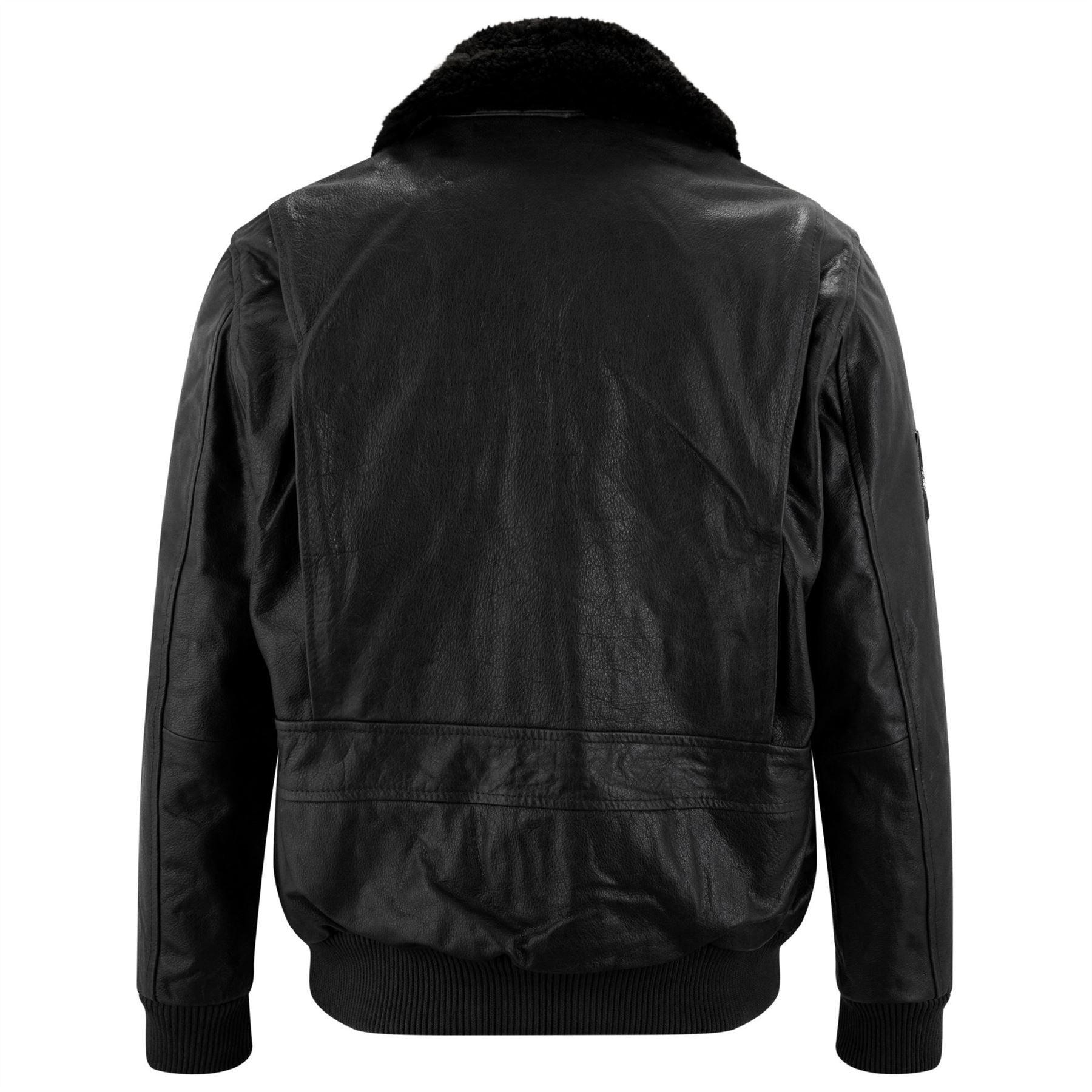 Mens Real Leather US Aviator Air Force Pilot Flying Bomber Jacket - Knighthood Store