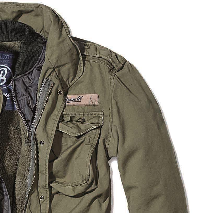 Brandit M65 Giant Military Parka Jacket US Army Combat Zip Fleece Warm Winter - Knighthood Store