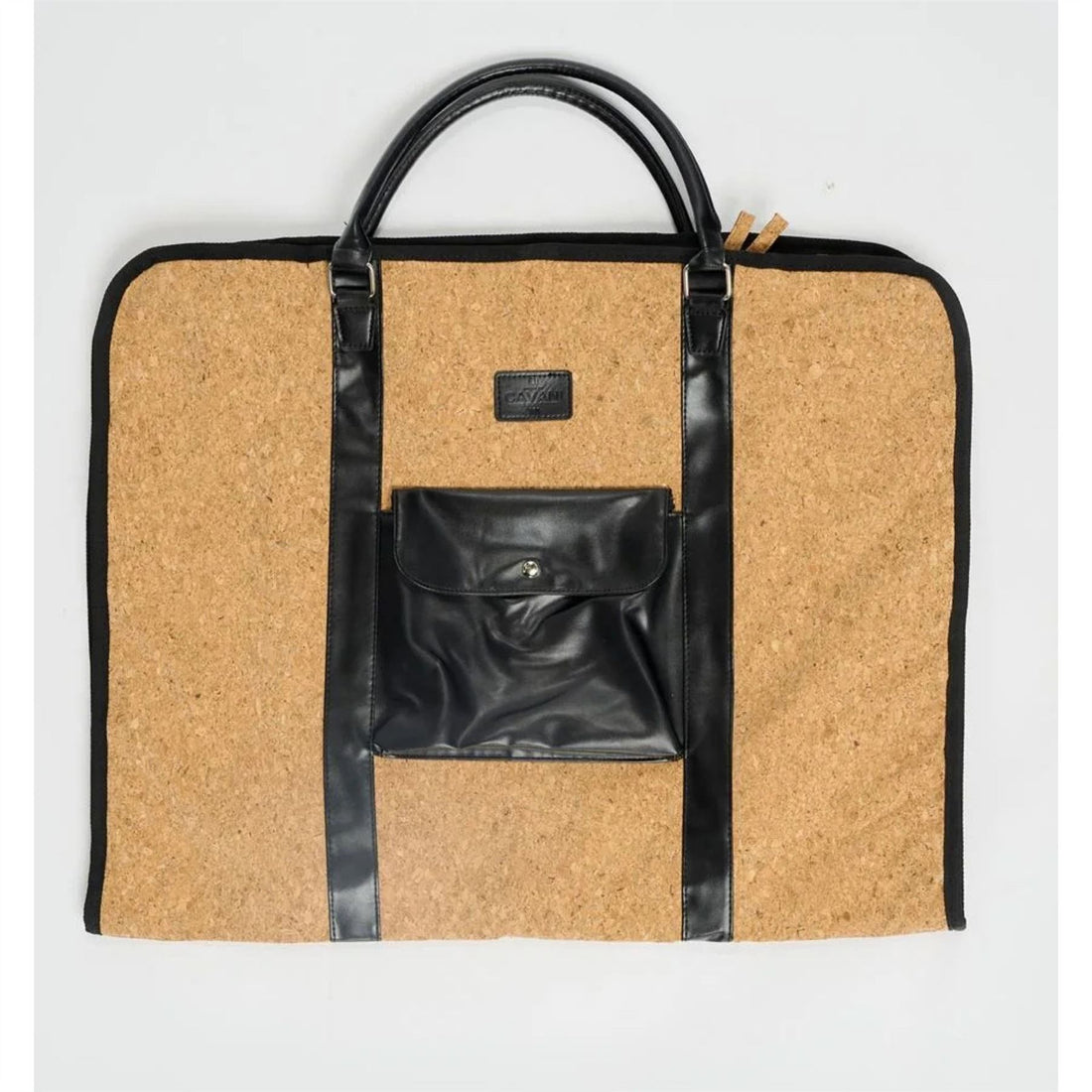Cork Leather Foldable Suit Bag