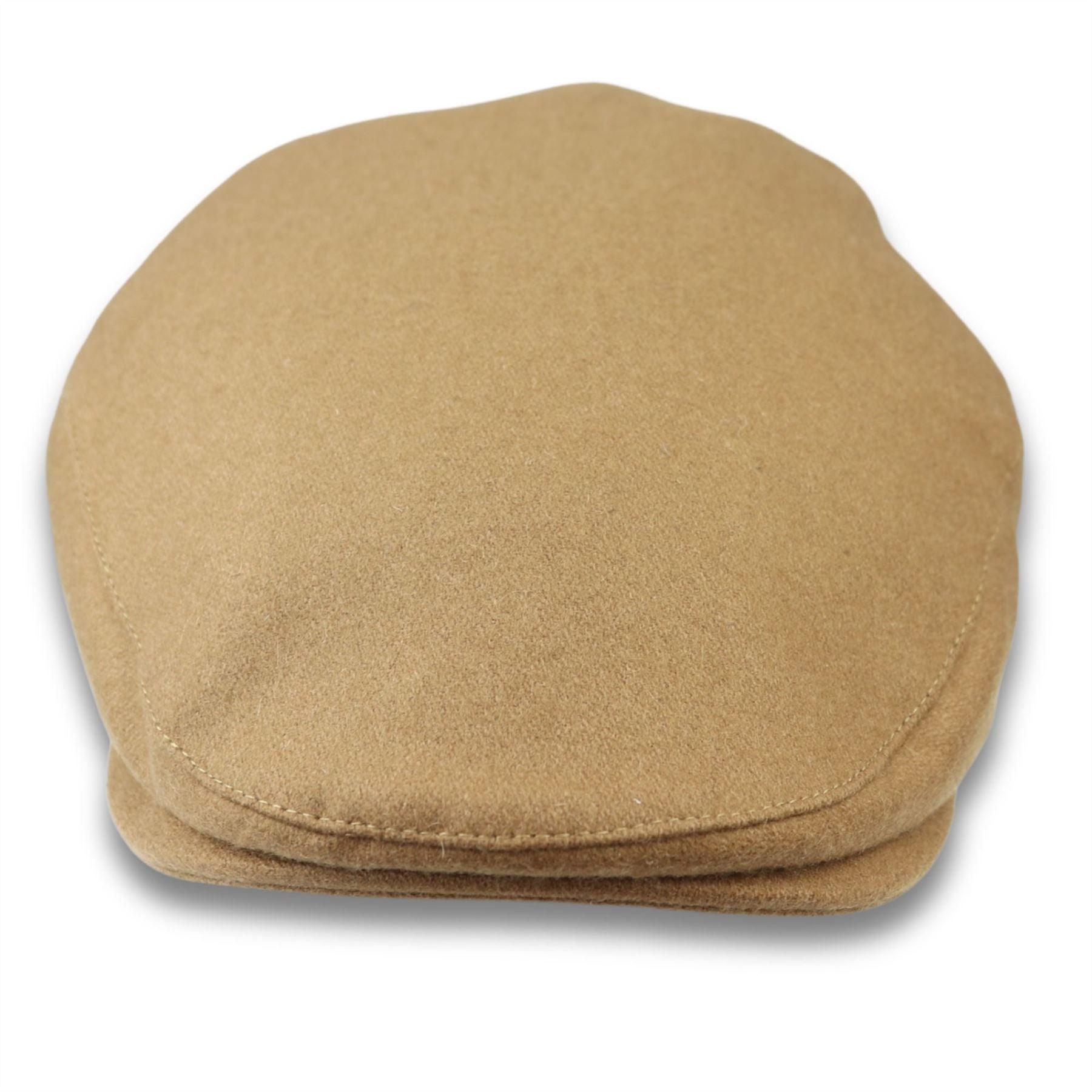 Men's Flat Cap Wool Blend Plain Solid Gatsby Ivy Del Boy Newsboy Hat - Knighthood Store