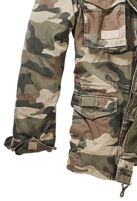 Brandit M65 Giant Military Parka Jacket US Army Combat Zip Fleece Warm Winter - Knighthood Store