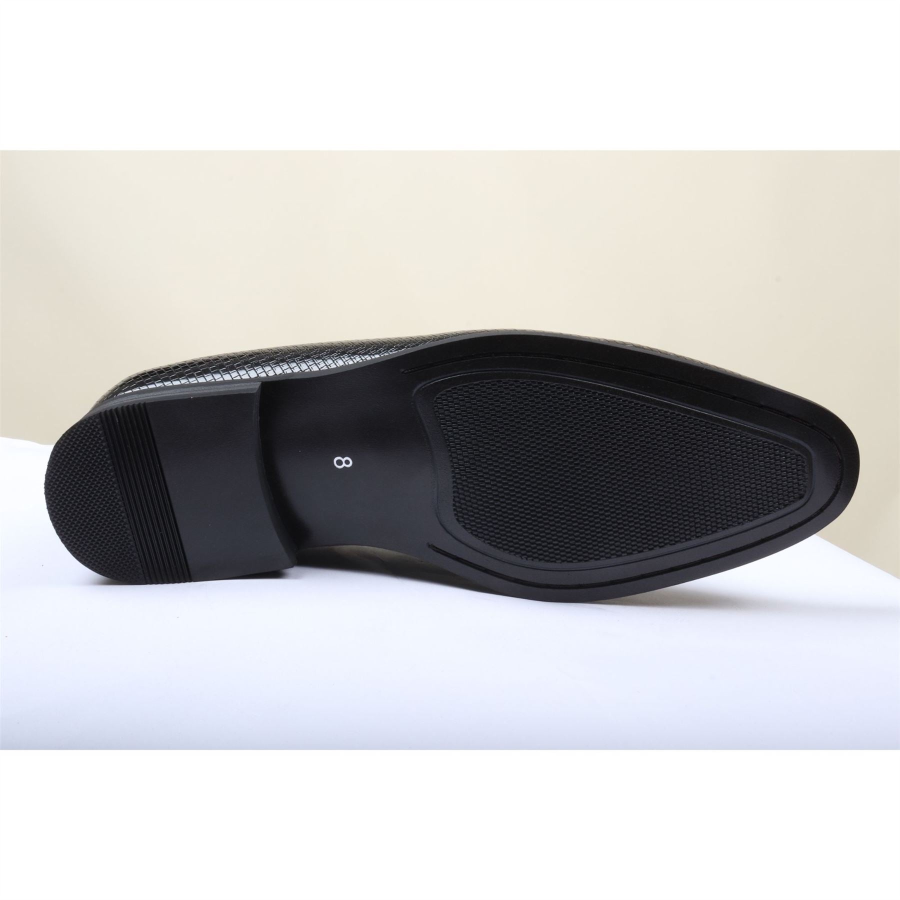 Men's Leather Lined Tassel Pattern Loafers