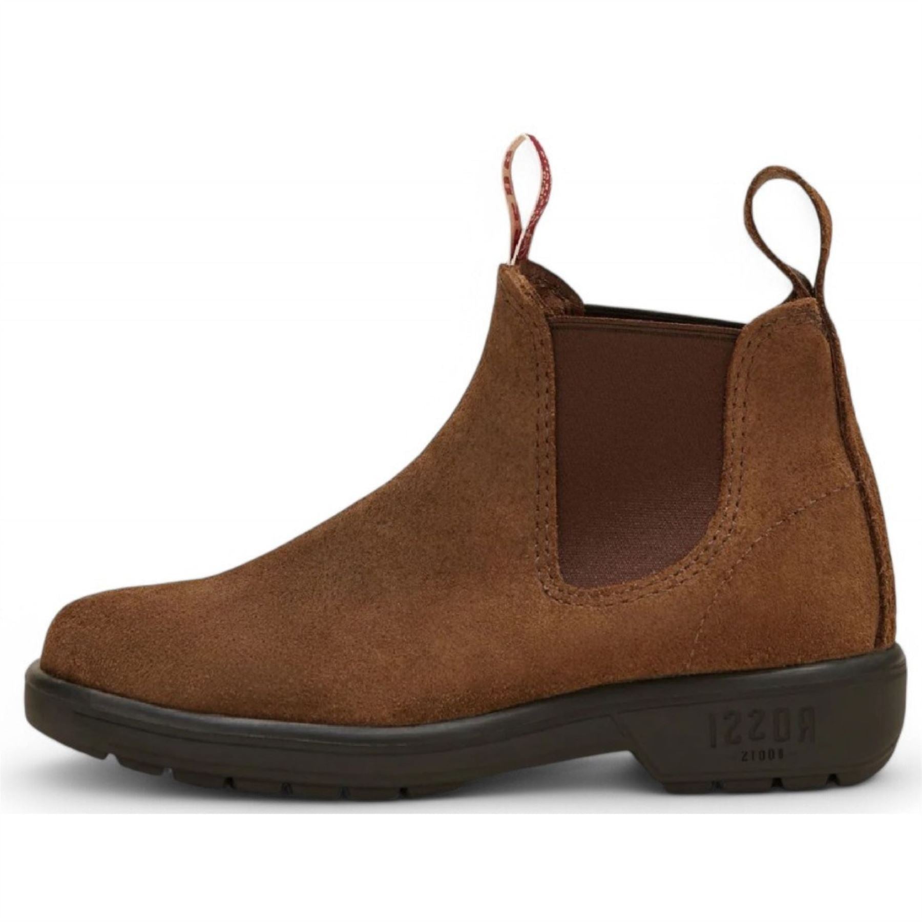 Endura 303 - Rustic Brown Suede Leather Chelsea Boots