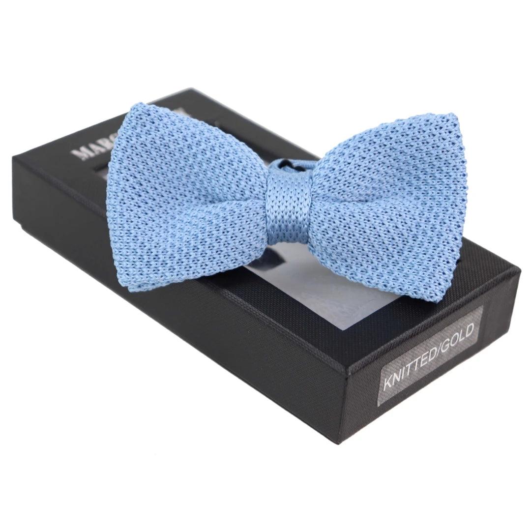 Mens Boys Womens Unisex Knitted Bow Tie Woven Vintage Classic Wedding Prom Tux - Knighthood Store