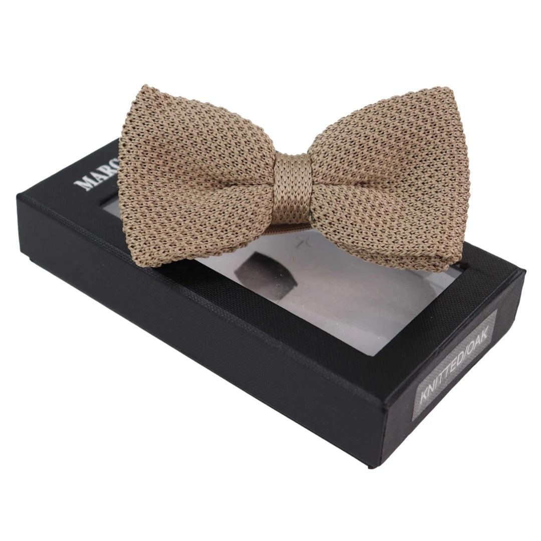 Mens Boys Womens Unisex Knitted Bow Tie Woven Vintage Classic Wedding Prom Tux - Knighthood Store