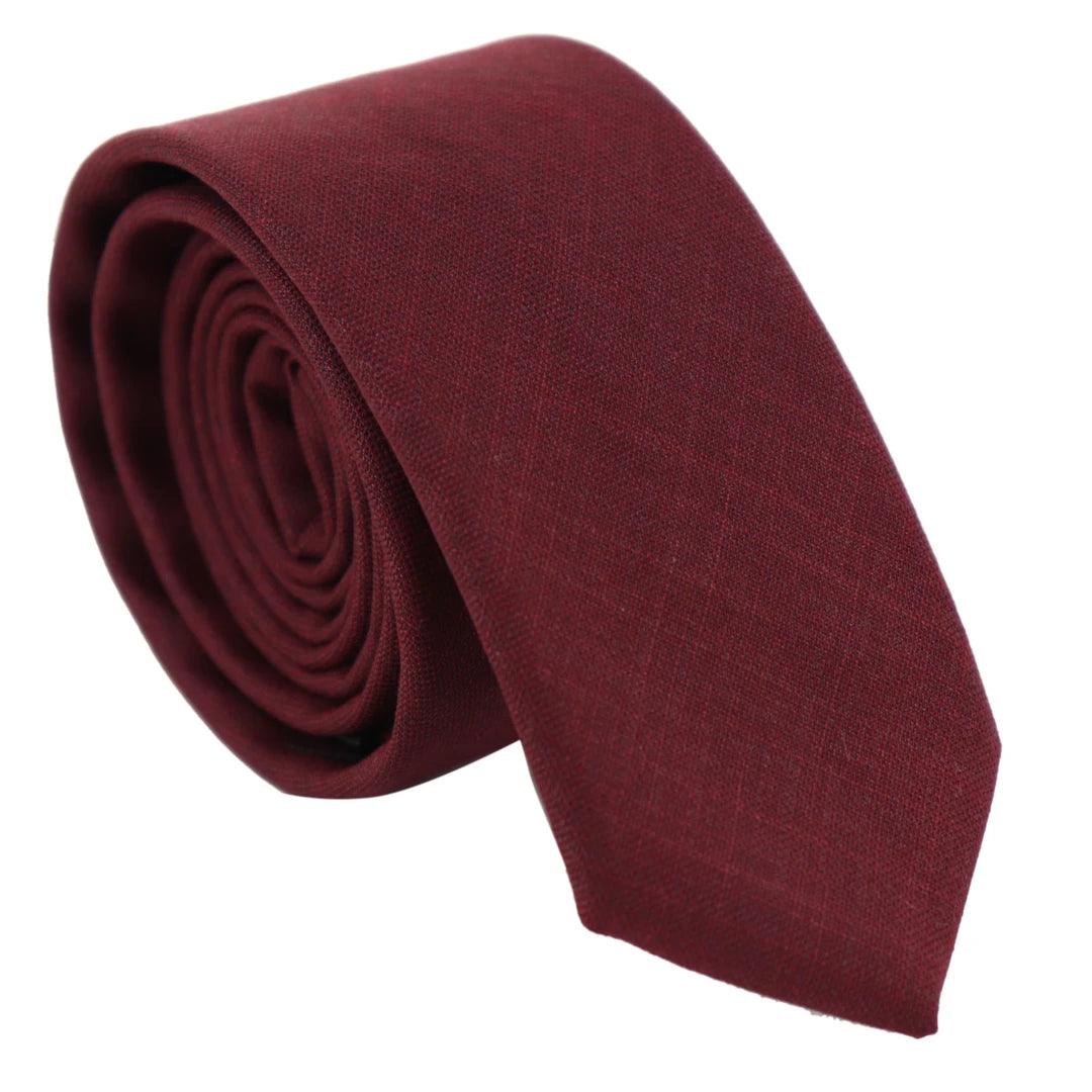 Mens Tie Hankie Set Classic Vintage Retro 1920s Peaky Blinders Gatsby - Knighthood Store