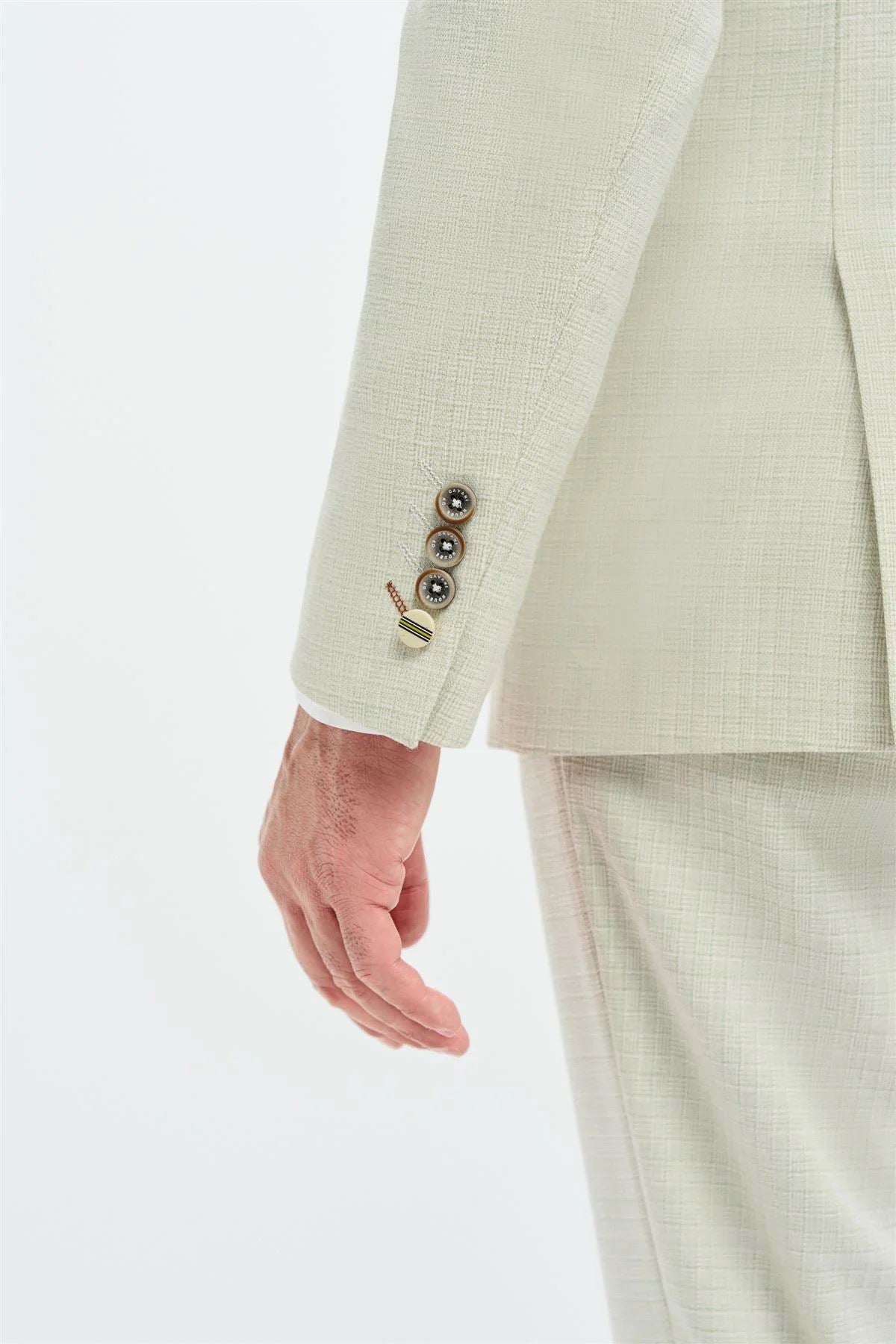 Men's Blazer Sage Green Sport Coat Tailored Fit Summer Suit Jacket