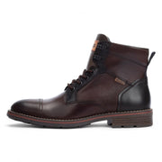 York - Men's Olmo Brown Lace Up Leather Ankle Boots