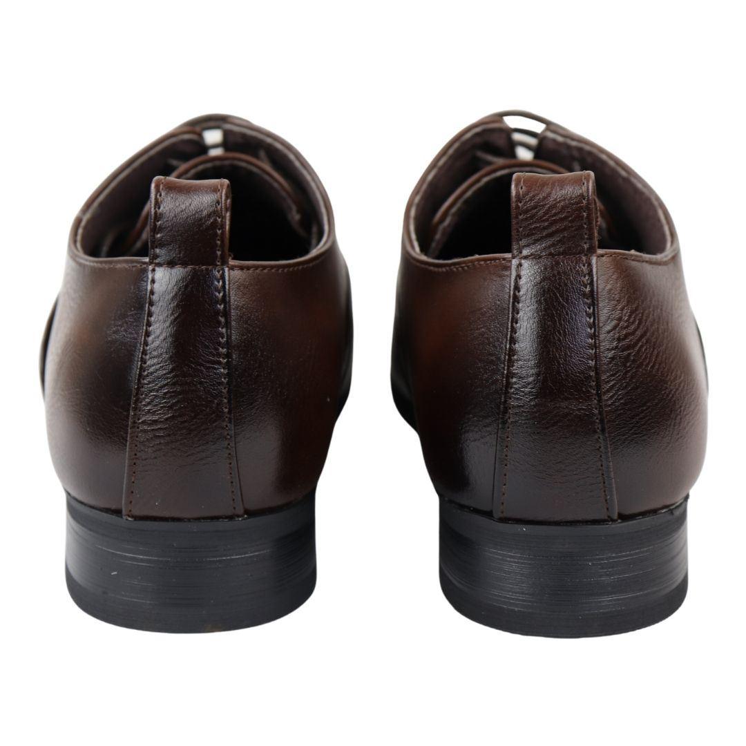 Men's Derby Shoes Oxford Dress Lace Up Shoe - Knighthood Store