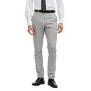 Men's Trousers Grey Classic Formal Suit Pant