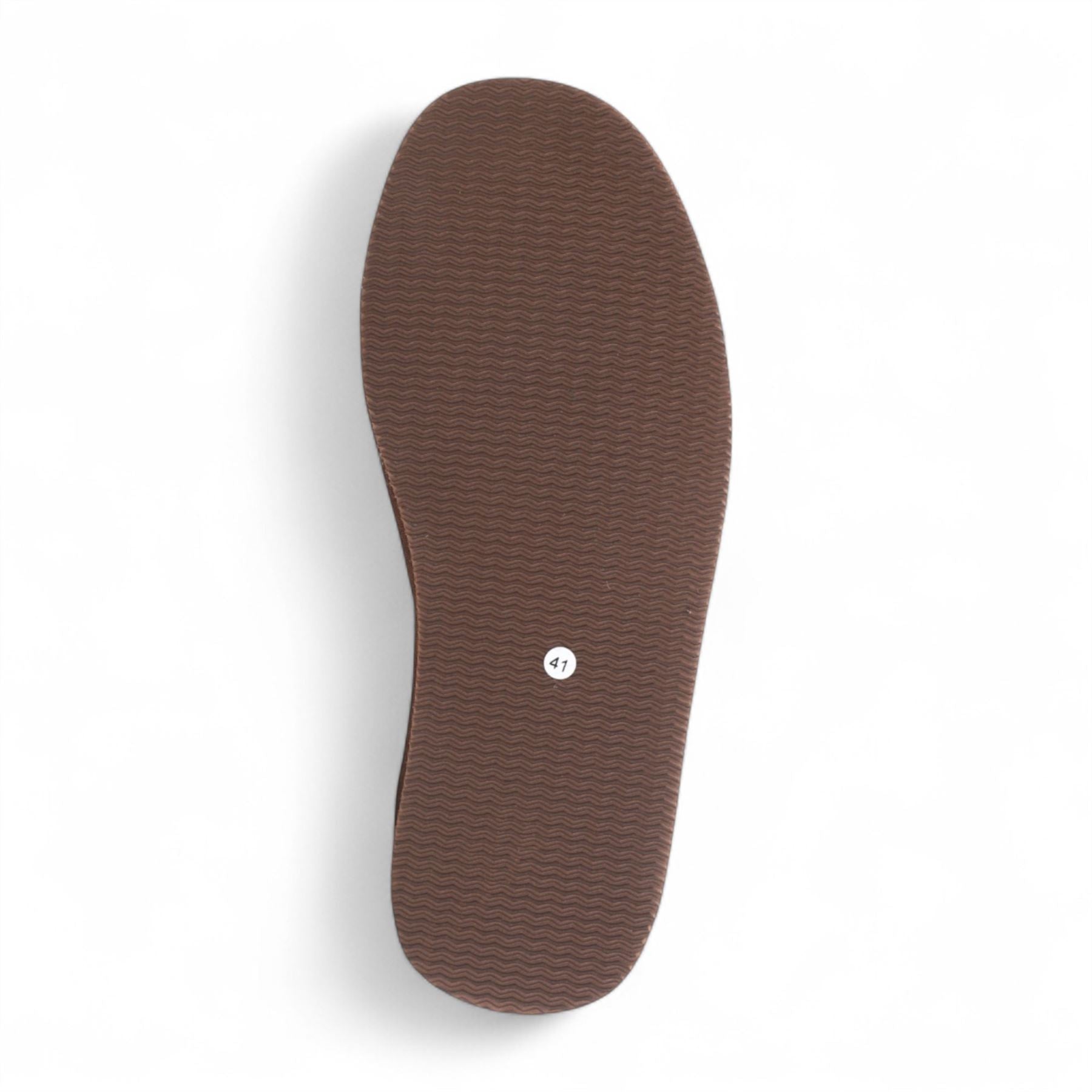 Highland - Men's Genuine Sheepskin Suede Mule Slippers