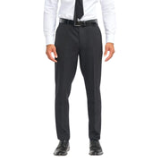 Men's Trousers Black Classic Shadow Stripes Formal Suit Pants