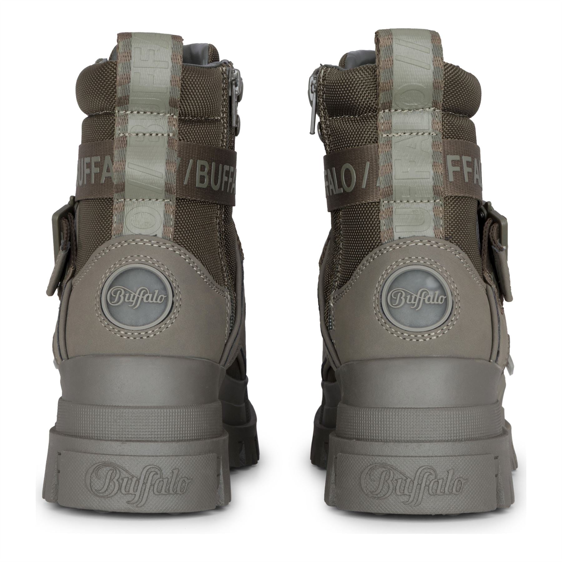 ASPHA COM1 - Women’s Khaki Combat Platform Boots