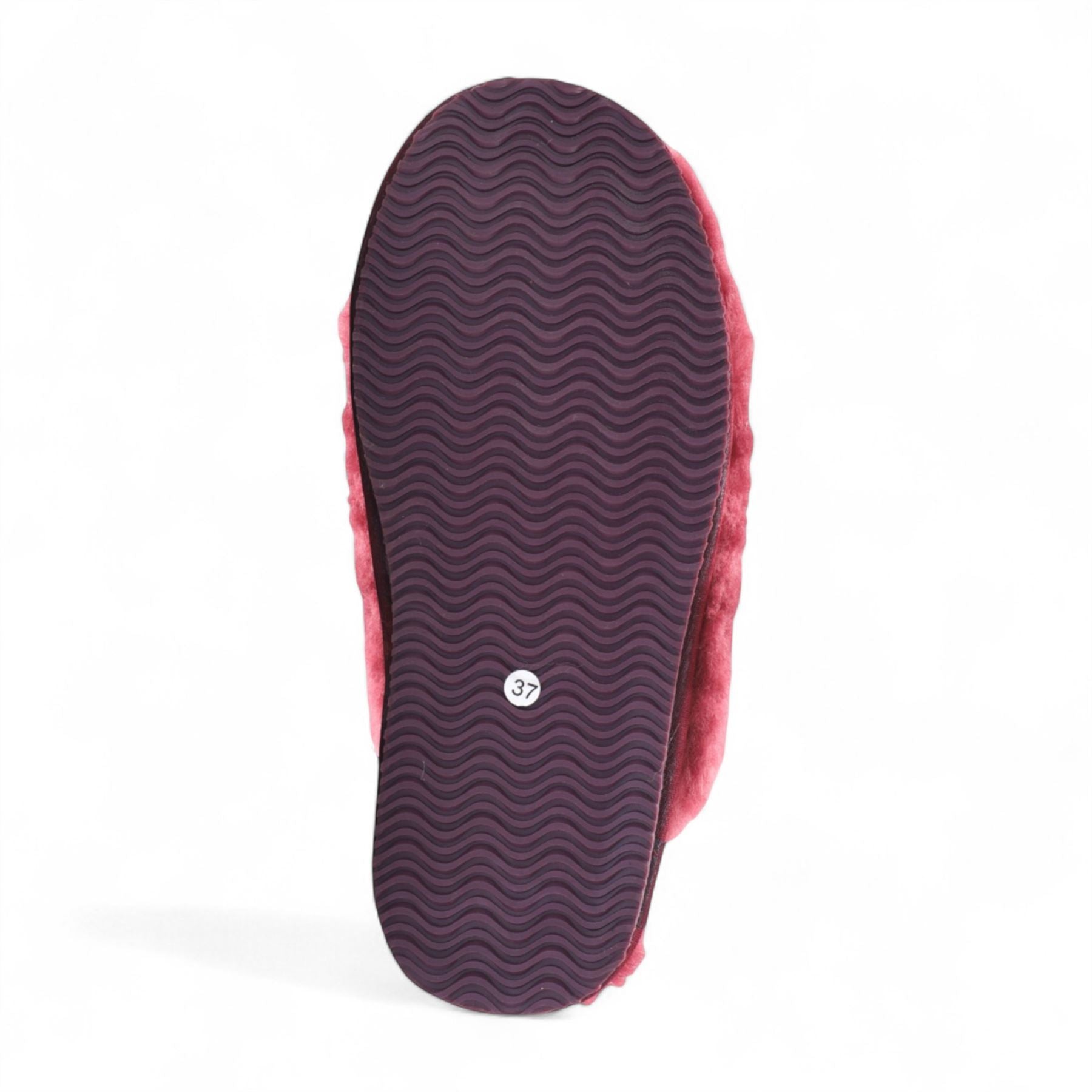 Aurora - Women's Sheepskin Fluffy Slippers