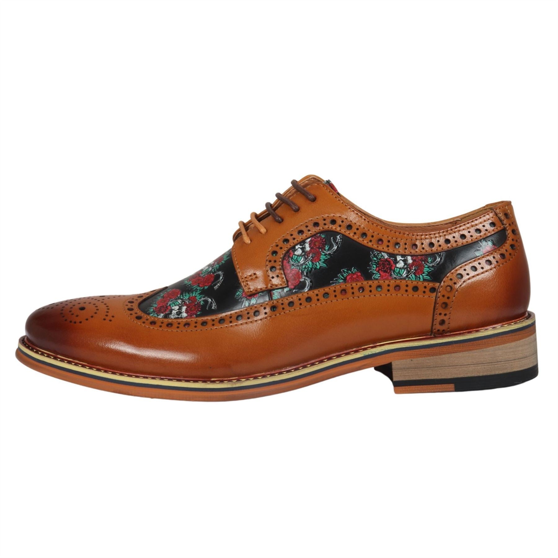 Skull Men’s Oxfords Amazon.com | Dacnakby Men main image 3