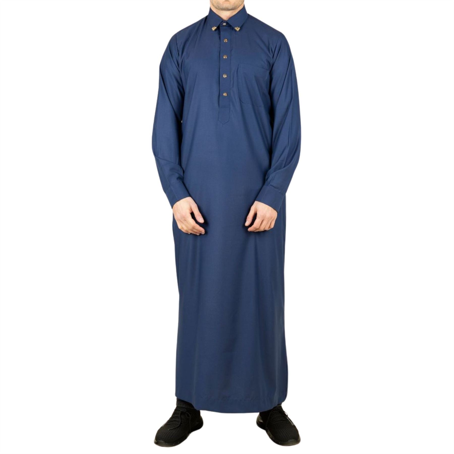 TT-004 - Men's Saudi Emirati Thobe Classic Shirt Collar