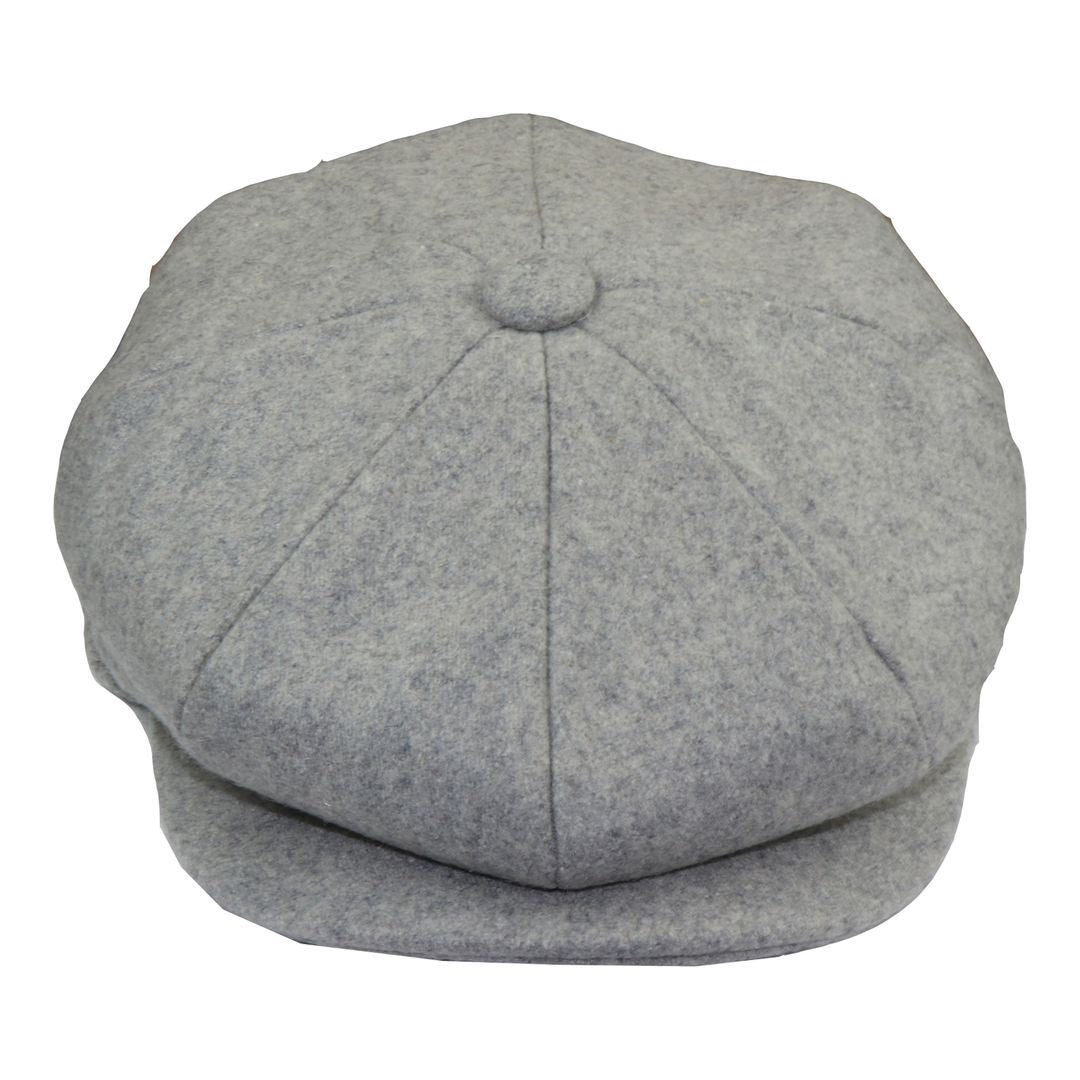 Boys Wool Blend Newsboy Hat Flat Cap