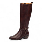 Daroca - Women's Caoba Brown Knee High Leather Boots
