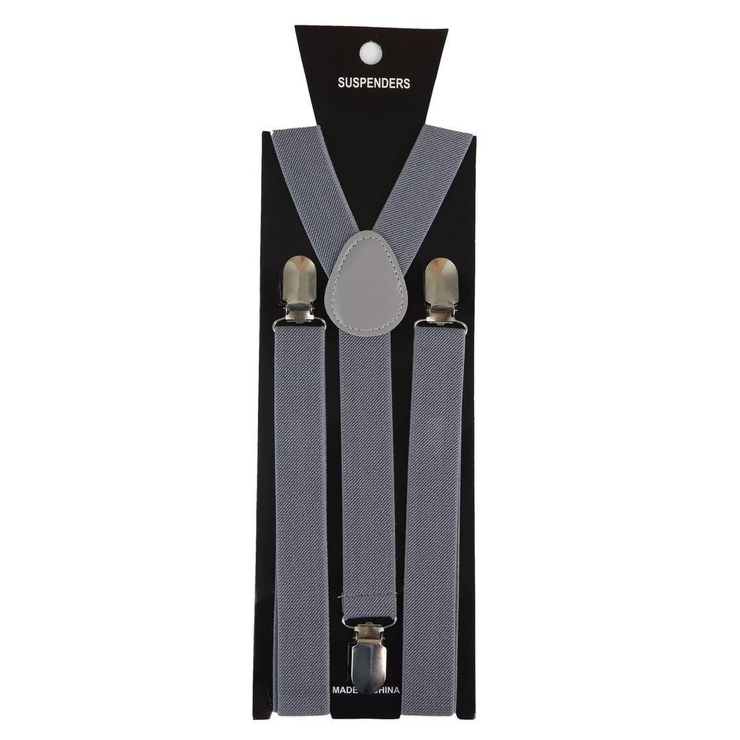 Mens Classic Retro Trouser Braces Suspenders 1920s Gatsby Peaky Blinders Colours - Knighthood Store