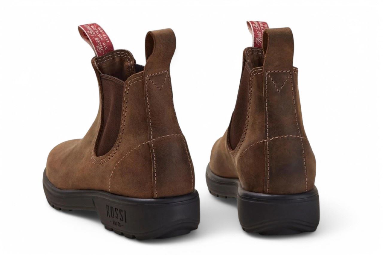 Endura 303 - Tan Brown Leather Chelsea Boots