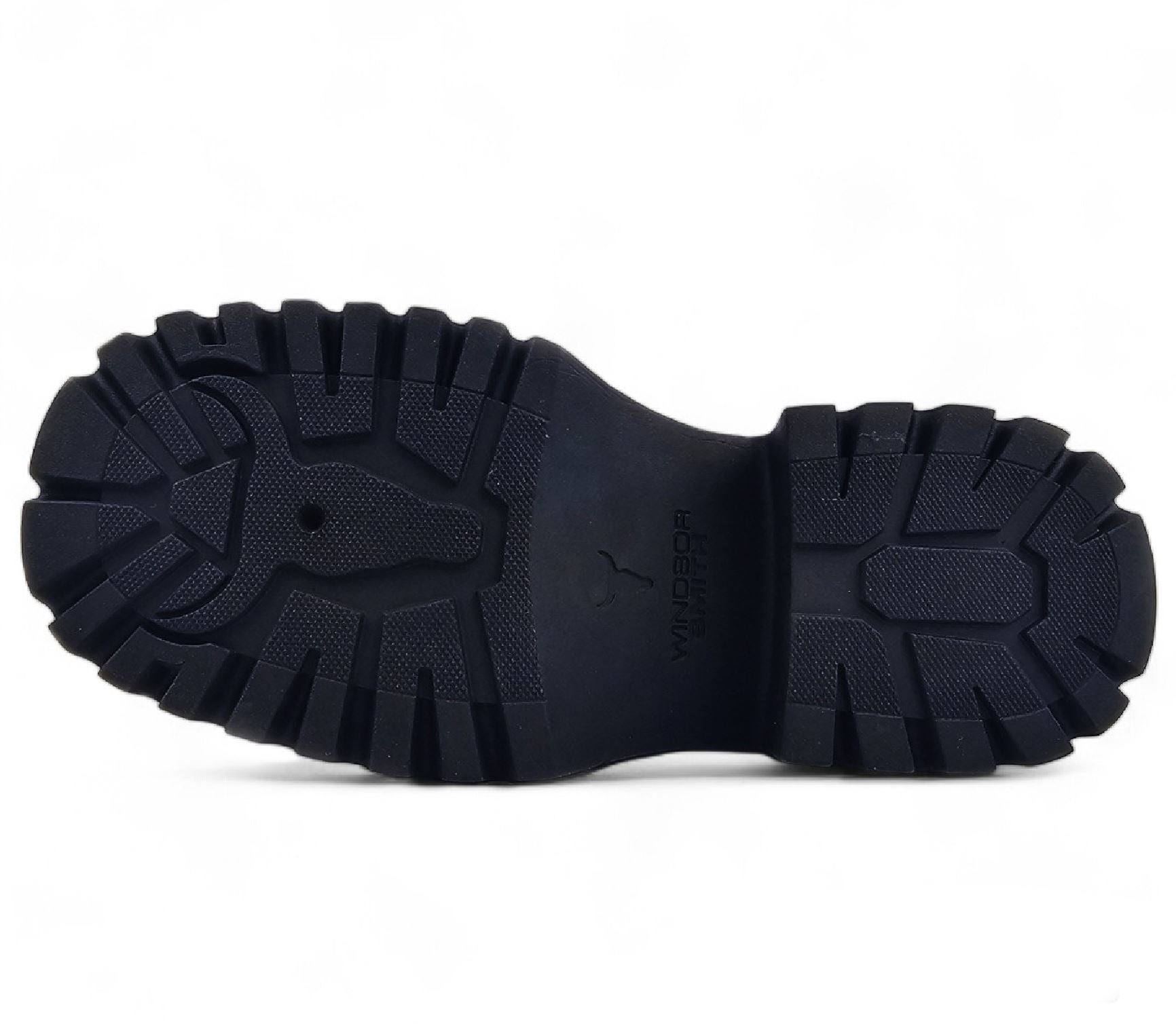 Destroy - Women's Black Mid Calf Leather Combat Boots