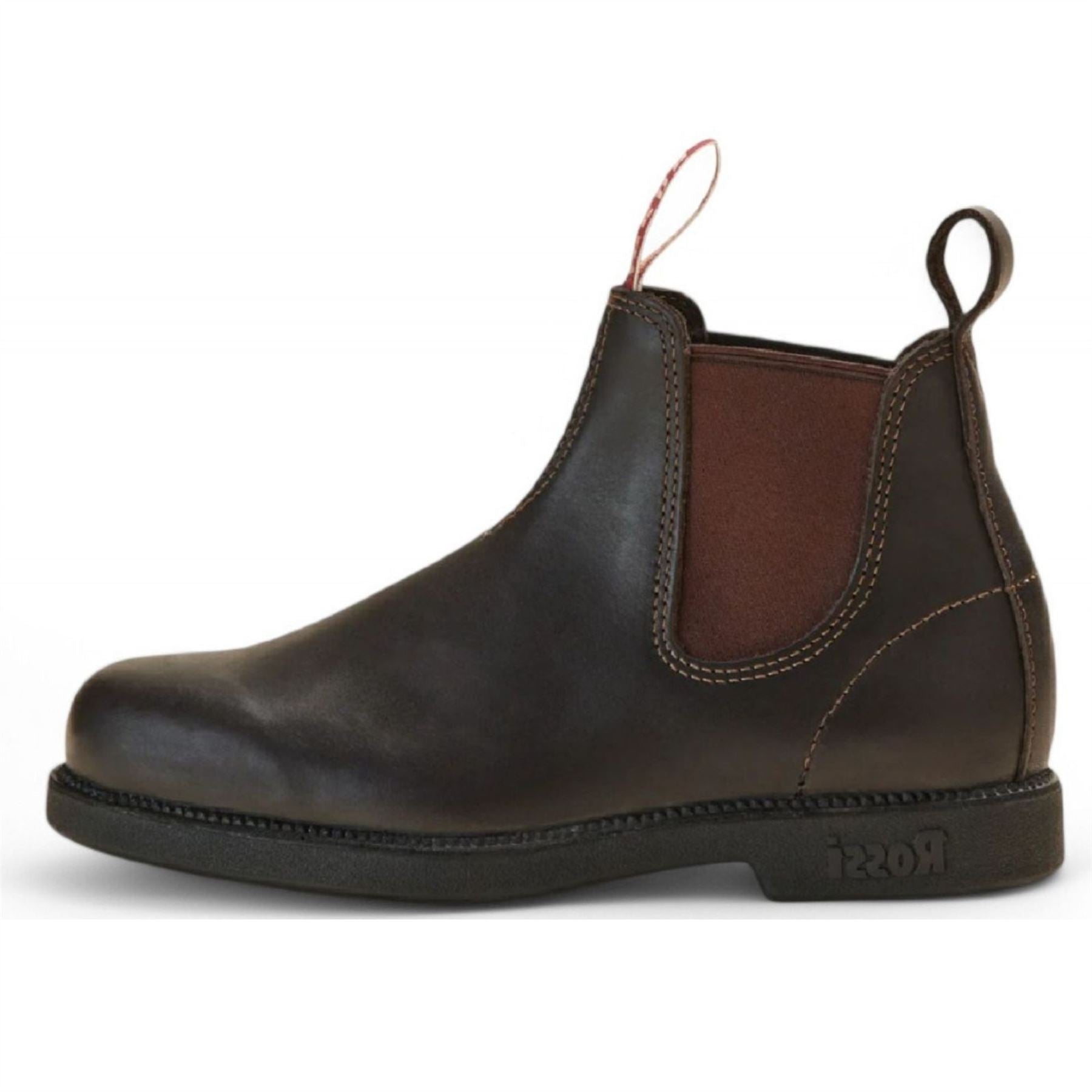 Booma 607 - Brown Leather Chelsea Boots