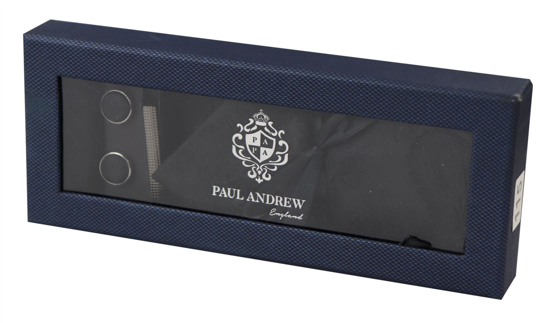 Paisley Neck Tie Gift Set Pocket Square Cuff Links Tie Floral Satin