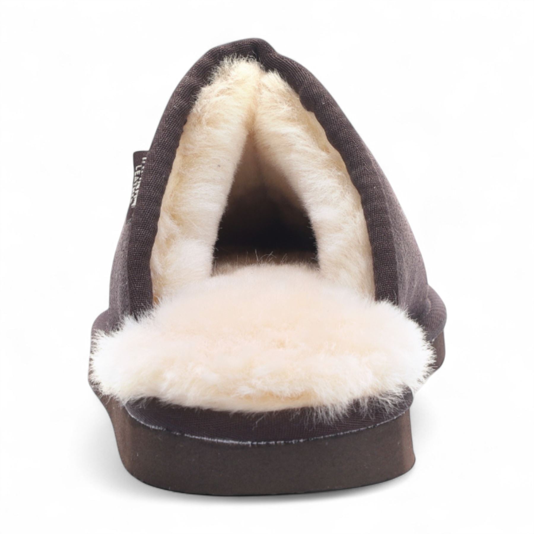 Highland - Men's Genuine Sheepskin Suede Mule Slippers