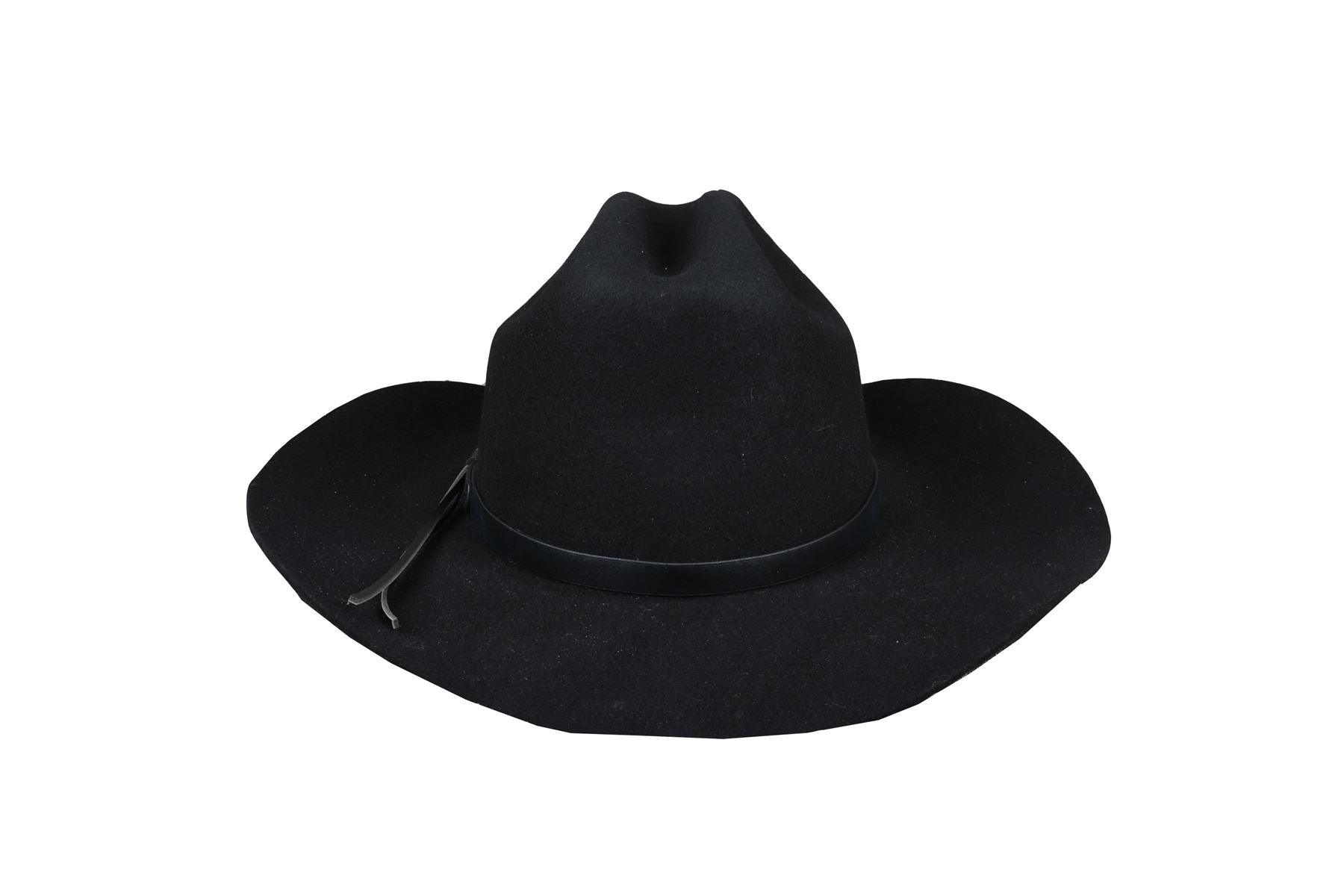 Men's Cowboy Hat 100% Wool Felt Wide Brim Fedora Western Cap - Knighthood Store