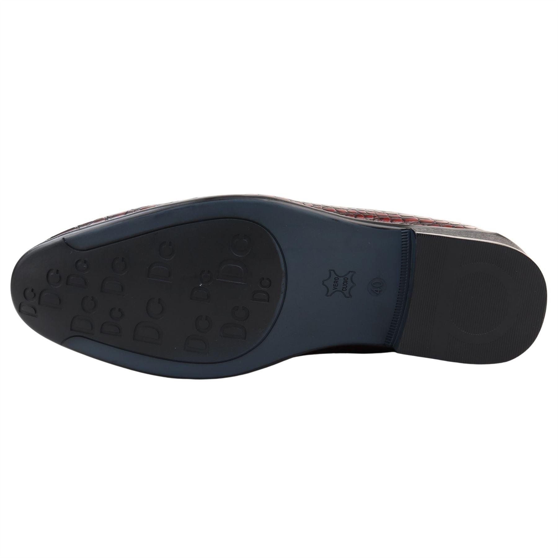 Men's Moccasin Loafers Leather Lined Slip On Formal Dress Shoes - Knighthood Store