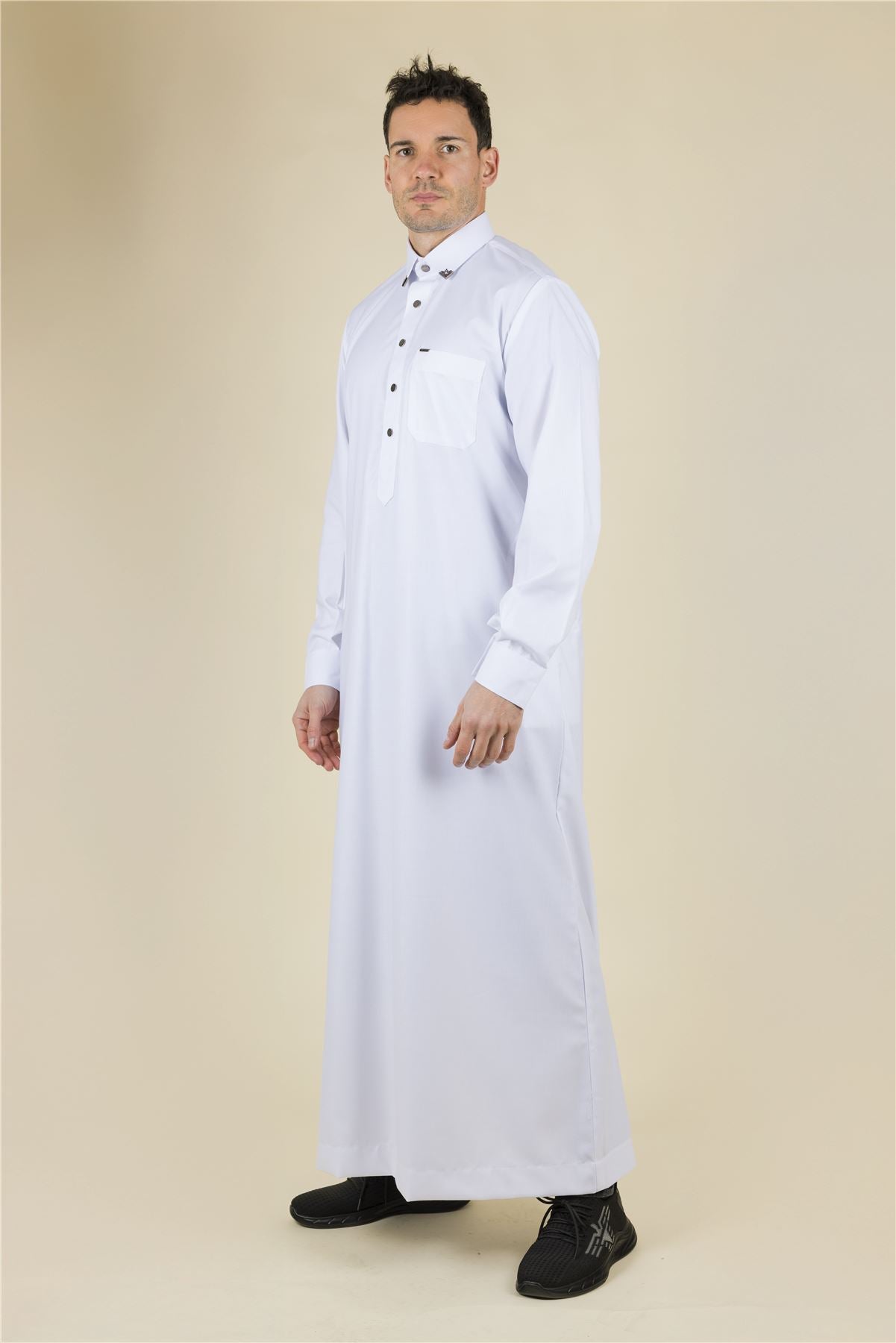 TT-004 - Men's Saudi Emirati Thobe Classic Shirt Collar
