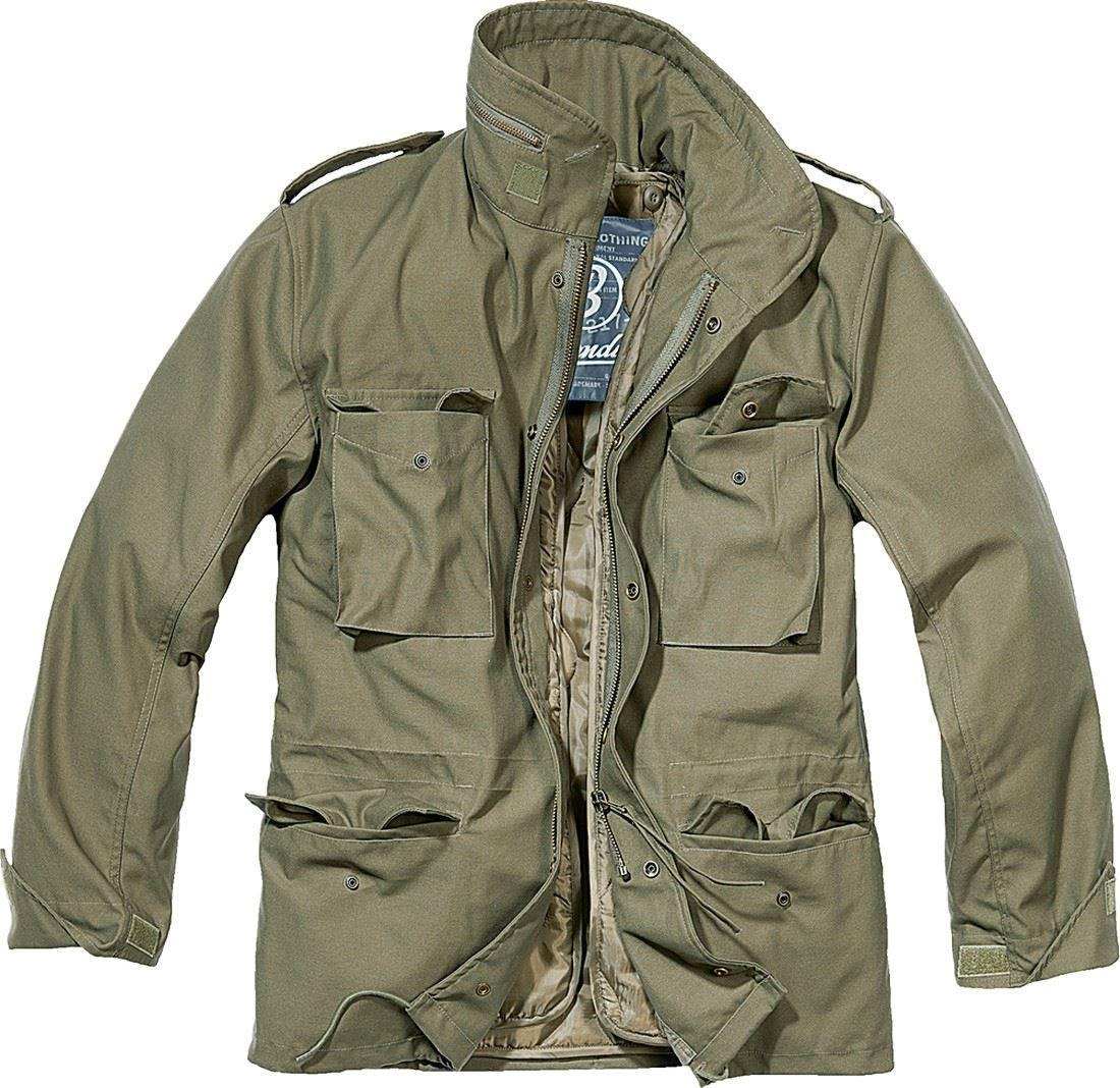 Brandit M65 Military Vintage Parka Jacket Field Army Combat Zip Warm Winter - Knighthood Store