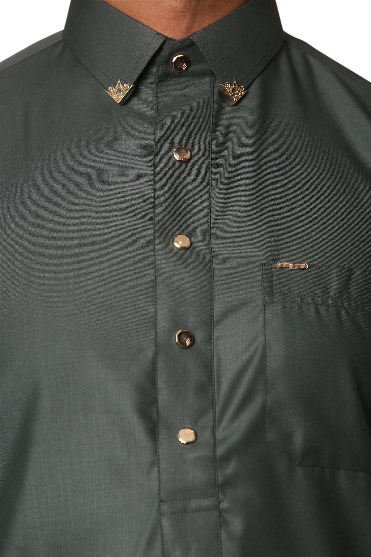 TT-004 - Men's Saudi Emirati Thobe Classic Shirt Collar