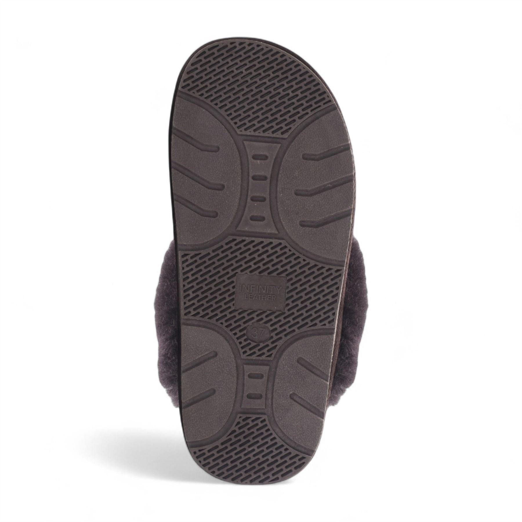 Luna - Women's Sheepskin Suede Mule Slippers