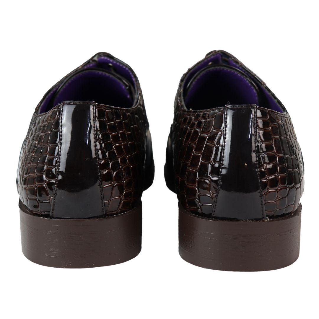 Mens Slip On Patent Shiny Tassle Driving Loafers Shoes Leather Smart Casual - Knighthood Store