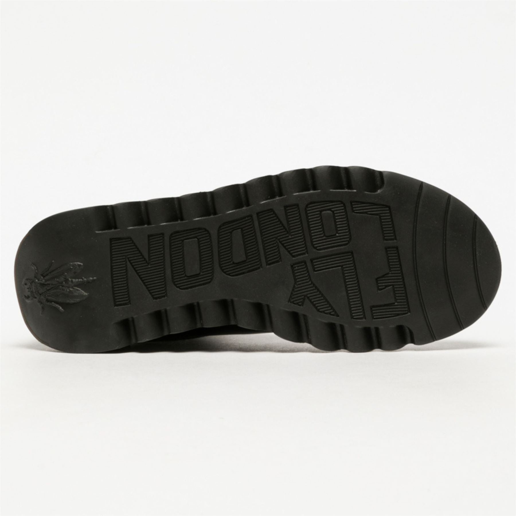 SALV195 - Women's Wedge Heel Leather Chelsea Ankle Boots