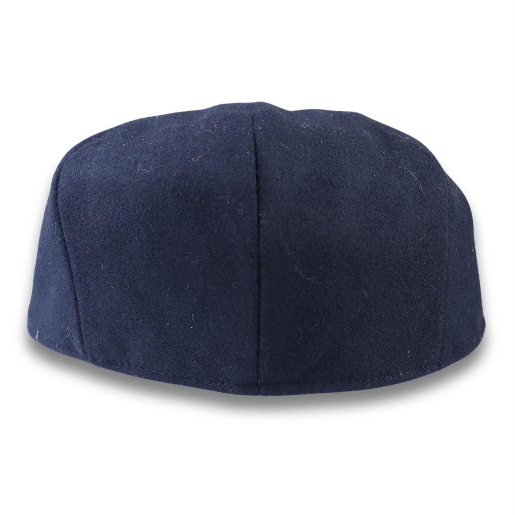 Men's Flat Cap Wool Blend Plain Solid Gatsby Ivy Del Boy Newsboy Hat - Knighthood Store