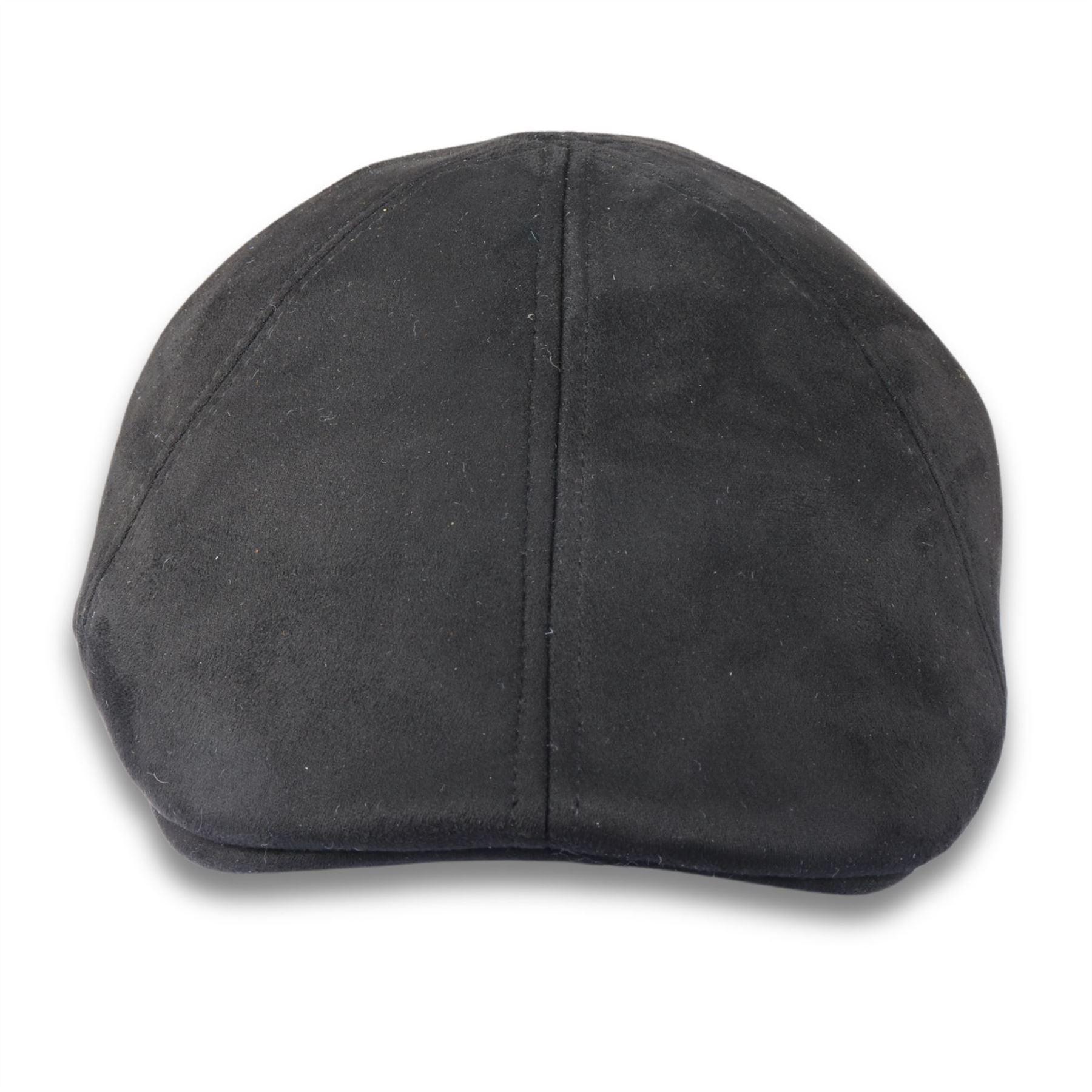 Men's Duckbill Cap Plain Solid Gatsby Peaked Ivy 6 Panel Hat - Knighthood Store
