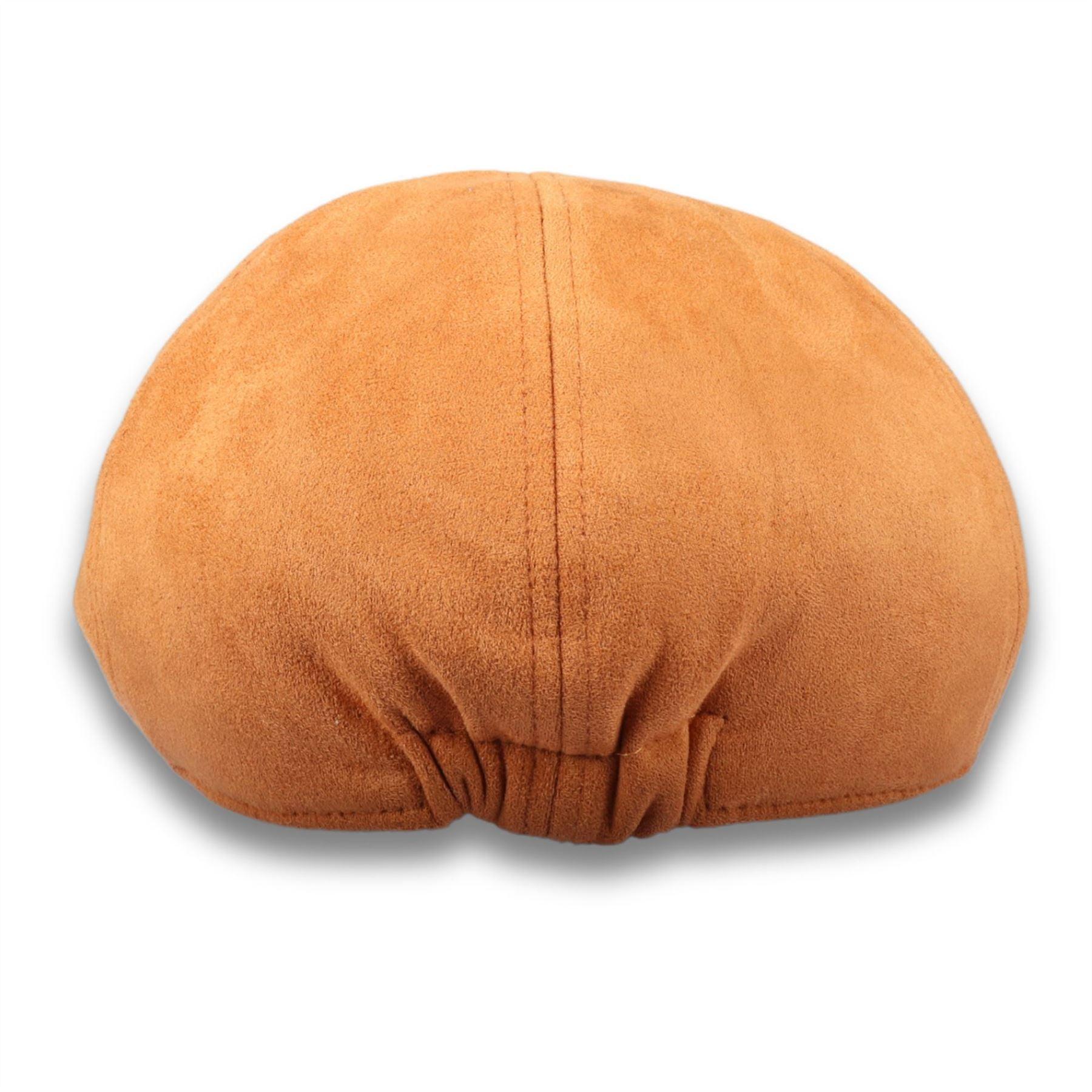 Men's Duckbill Cap Plain Solid Gatsby Peaked Ivy 6 Panel Hat - Knighthood Store