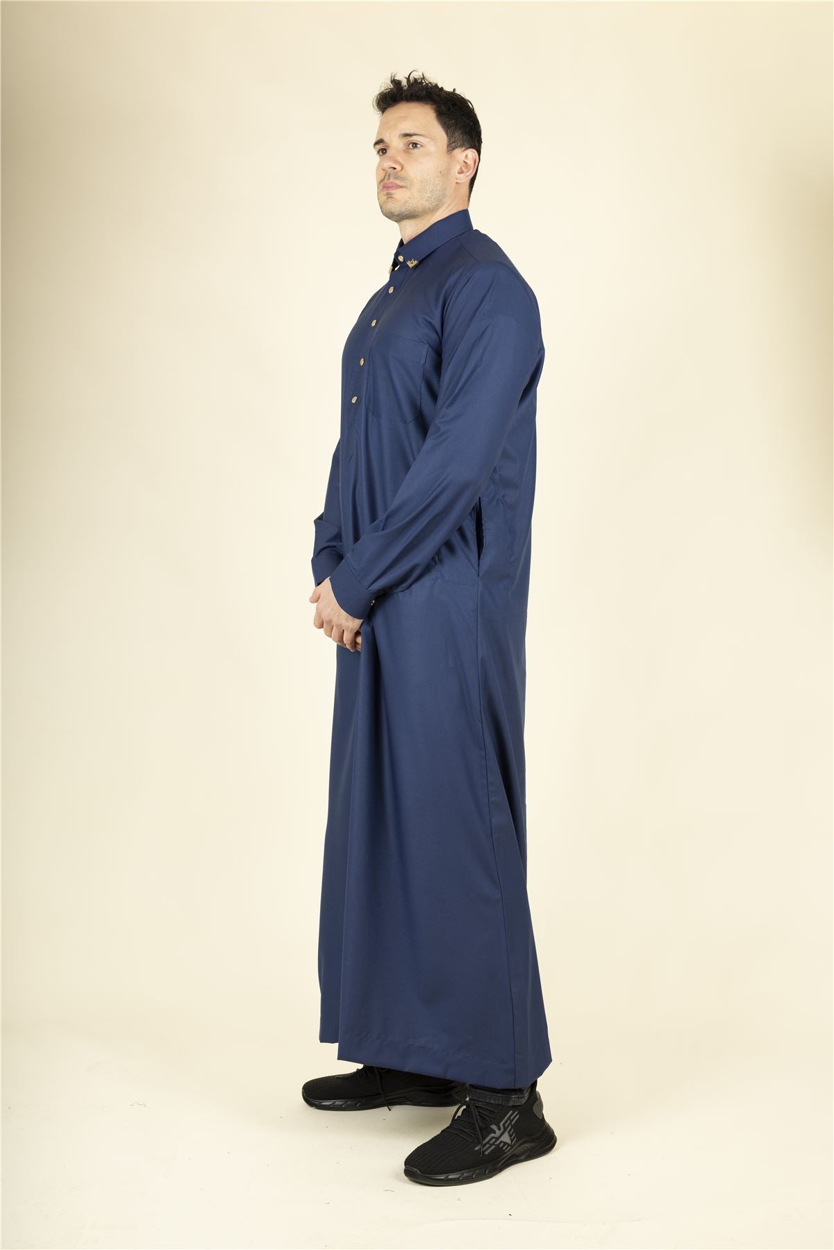 TT-004 - Men's Saudi Emirati Thobe Classic Shirt Collar