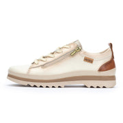 Vigo - Women’s Nata White Leather Sneakers