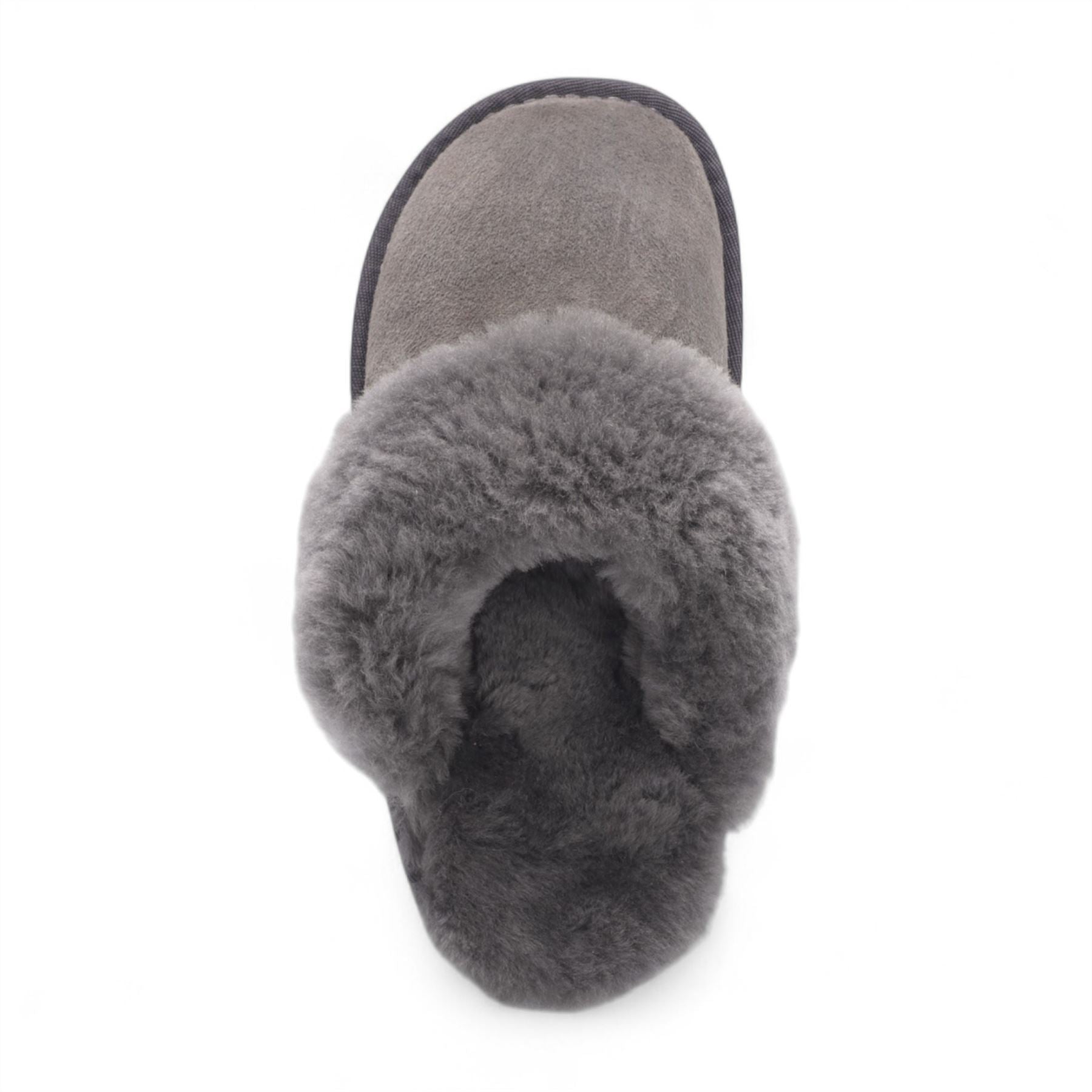 Luna - Women's Sheepskin Suede Mule Slippers