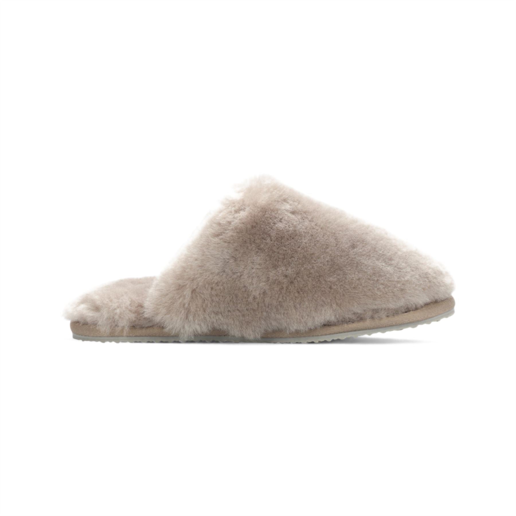 Aurora - Women's Sheepskin Fluffy Slippers