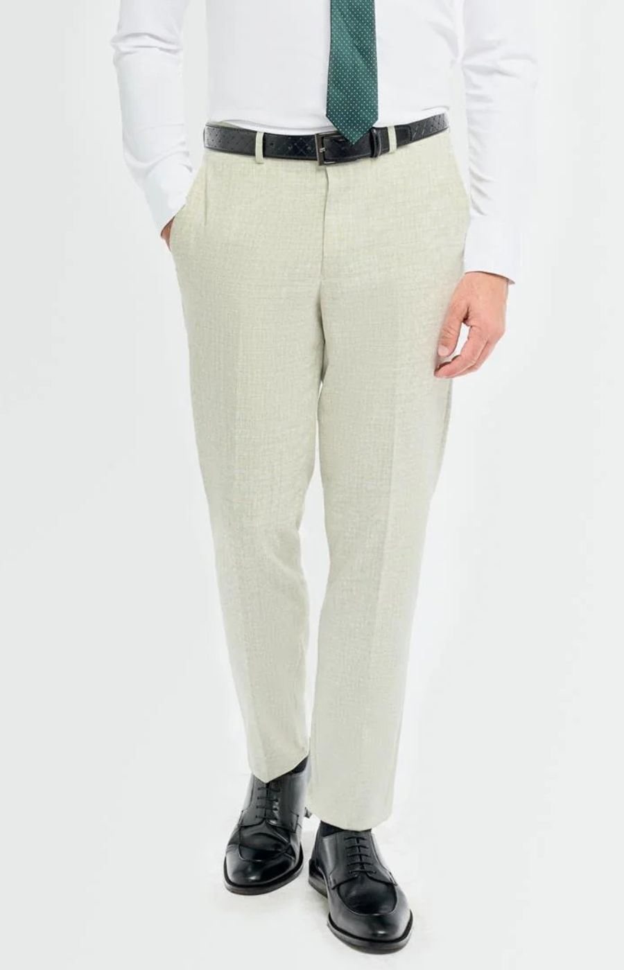 Men's Suit 3 Piece Sage Green Tailored Fit Wedding Prom Classic