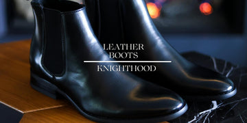 leather boots knighthood