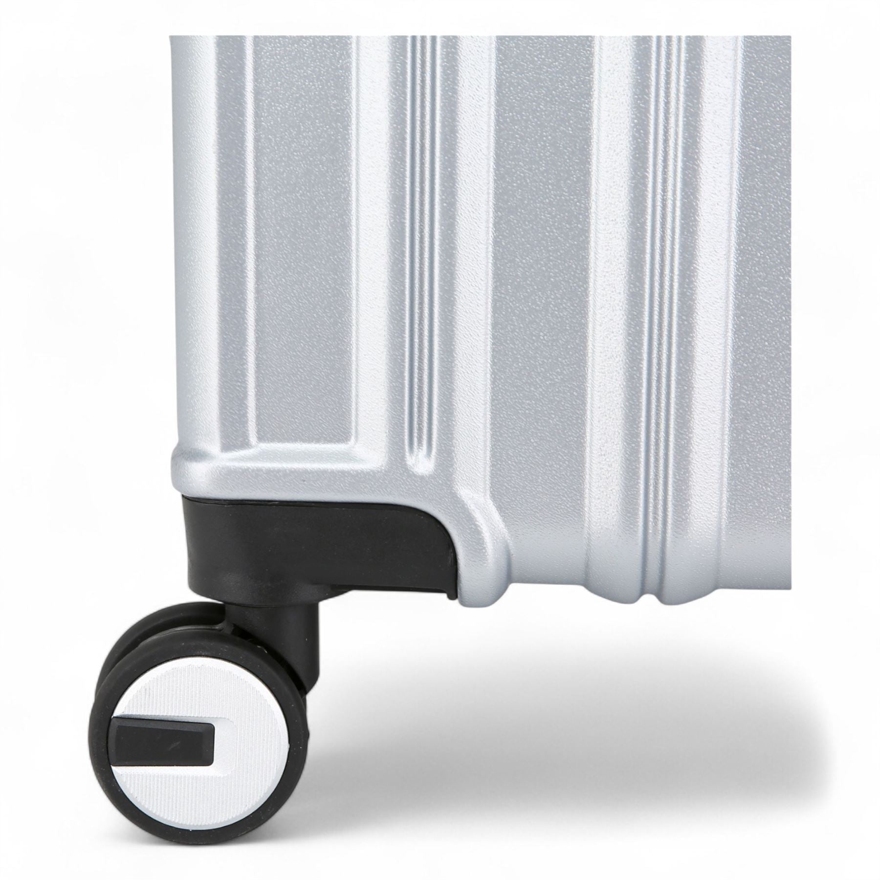 Robust Hard Shell Luggage 8 Wheel Suitcase Set