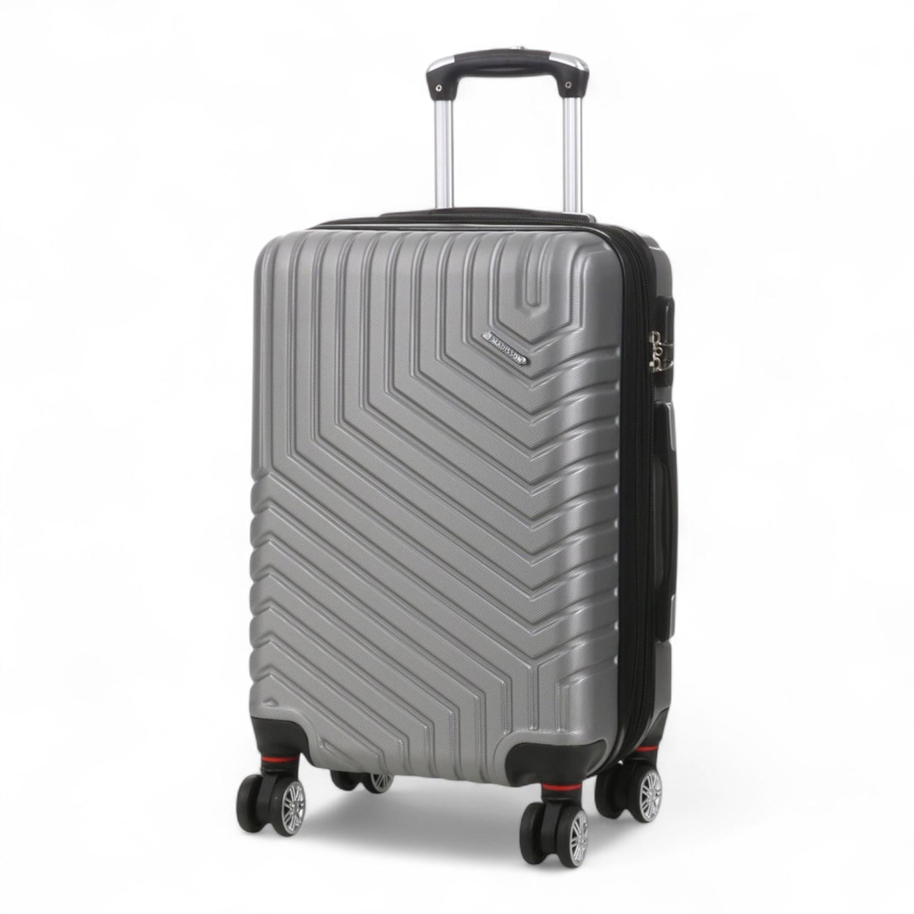 Hard Shell Luggage Set 8 Spinner Wheels ABS Suitcase